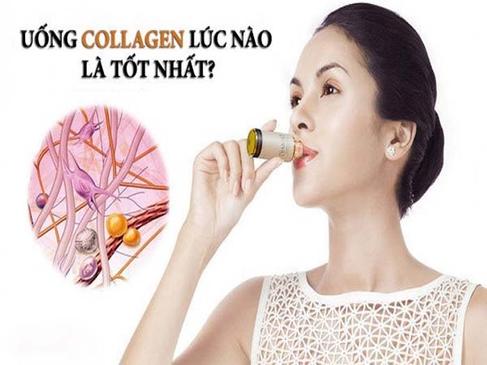 Uống collagen lúc nào tốt nhất? Một số lưu ý khi sử dụng collagen